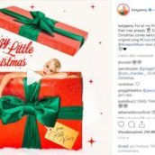 KATY PERRY PUBBLICA “COZY LITTLE CHRISTMAS” KATY PERRY PUBBLICA “COZY LITTLE CHRISTMAS”