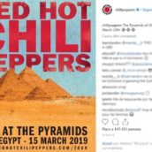 RED HOT CHILI PEPPERS LIVE ALLE PIRAMIDI DI GIZA RED HOT CHILI PEPPERS LIVE ALLE PIRAMIDI DI GIZA