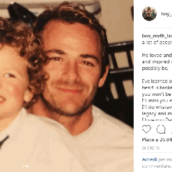 LUKE PERRY: IL TOCCANTE MESSAGGIO DEL FIGLIO JACK LUKE PERRY: IL TOCCANTE MESSAGGIO DEL FIGLIO JACK