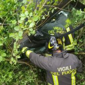 Guardia Lombardi, auto sbanda e finisce in una scarpata,un ferito. Guardia Lombardi, auto sbanda e finisce in una scarpata,un ferito.