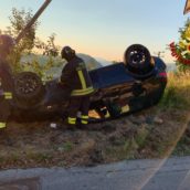 Sant’Angelo Dei Lombardi, perde il controllo dell’auto e si ribalta: 42enne ferito Sant’Angelo Dei Lombardi, perde il controllo dell’auto e si ribalta: 42enne ferito