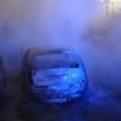 Montemiletto, tre auto in fiamme nella notte