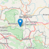 Sciame sismico, scosse di terremoto tra l’Irpinia e il Sannio