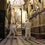 Fase 2, sanificazione luoghi di culto Fase 2, sanificazione luoghi di culto