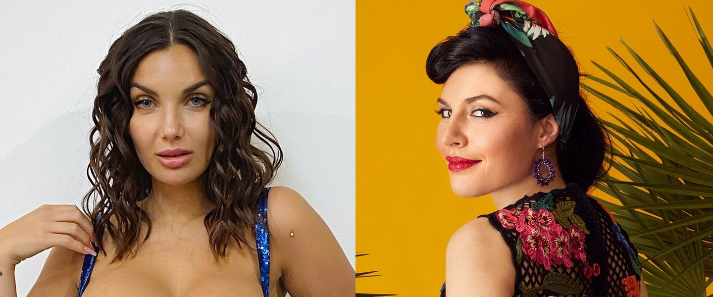 elettra lamborghini e giusy ferreri insieme per il nuovo elettra lamborghini e giusy ferreri insieme per il nuovo