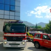 Incendio ad un Silos di una conceria a Solofra: lieve malore per un dipendente Incendio ad un Silos di una conceria a Solofra: lieve malore per un dipendente