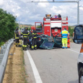Tragico incidente alle porte di Benevento:un morto e tre feriti Tragico incidente alle porte di Benevento:un morto e tre feriti