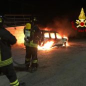 VIDEO/Incendio ad un’autovettura nella notte a Taurano VIDEO/Incendio ad un’autovettura nella notte a Taurano