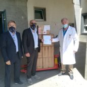 Donazione di presidi medici dalla Svizzera al Frangipane Donazione di presidi medici dalla Svizzera al Frangipane