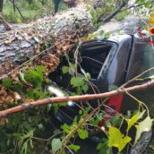 Maltempo, numerosi interventi dei Vigili del Fuoco di Avellino Maltempo, numerosi interventi dei Vigili del Fuoco di Avellino