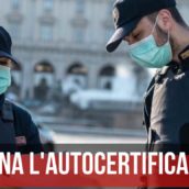 Coronavirus, in Campania torna l’autocertificazione Coronavirus, in Campania torna l’autocertificazione