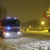 Neve in Irpinia, le varie operazioni dei Vigili del Fuoco Neve in Irpinia, le varie operazioni dei Vigili del Fuoco