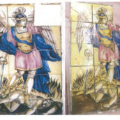 I Carabinieri restituiscono il pannello di San Michele Arcangelo del comune di Contrada a sette anni dal furto I Carabinieri restituiscono il pannello di San Michele Arcangelo del comune di Contrada a sette anni dal furto