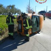 Pratola Serra, incidente stradale tra due autovetture: rispettivi conducenti in ospedale