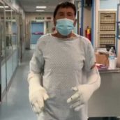 Gianni Morandi pubblica un video dall’ospedale: “Sono un ragazzo fortunato”
