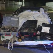 Valle Telesina, veicoli incidentati e materiale rubato: fermati tre stranieri