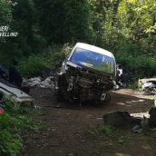 San Marte Valle Caudina, scoperta un’officina clandestina nel bosco San Marte Valle Caudina, scoperta un’officina clandestina nel bosco