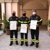 Avellino, tre neo Cavalieri tra i Vigili del Fuoco