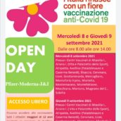 Campagna Vaccinale anti-Covid, Open Day mercoledì e giovedì Campagna Vaccinale anti-Covid, Open Day mercoledì e giovedì