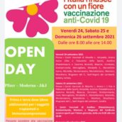 Campagna Vaccinale anti-Covid, Open Day nel weekend Campagna Vaccinale anti-Covid, Open Day nel weekend