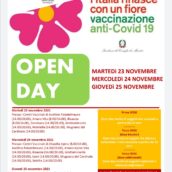 Campagna Vaccinale anti-Covid, Open Day martedì, mercoledì e giovedì Campagna Vaccinale anti-Covid, Open Day martedì, mercoledì e giovedì