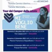 Tour dei Camper della Salute in Irpinia: screening mammella e cervice uterina