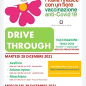 Campagna Vaccinale anti-Covid, 28 e 29 dicembre Drive through su prenotazione Campagna Vaccinale anti-Covid, 28 e 29 dicembre Drive through su prenotazione