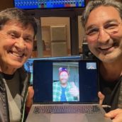 Gianni Morandi, a Sanremo con Mousse T Gianni Morandi, a Sanremo con Mousse T