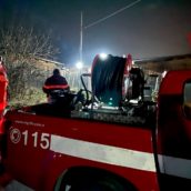 Serino e Montella, doppio intervento dei Vigili del Fuoco: due incendi nella notte