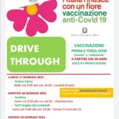 Campagna Vaccinale anti-Covid, Drive trough per gli over 50. Domani aperta la piattaforma per le prenotazioni
