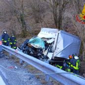 Grave incidente stradale sull’Ofantina: ferite tre persone Grave incidente stradale sull’Ofantina: ferite tre persone