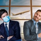 Dal 16 maggio via le mascherine negli aeroporti e sugli aerei nell’UE