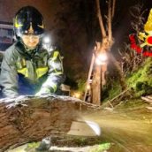 Nubifragio in Irpinia, decine di interventi dei Vigili del fuoco Nubifragio in Irpinia, decine di interventi dei Vigili del fuoco