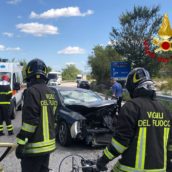 Incidente stradale sull’Ofantina: due donne ferite Incidente stradale sull’Ofantina: due donne ferite