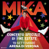 Mika: il tour slitta al prossimo anno, ma viene confermato il concerto all’Arena di Verona