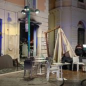 Benevento, incendio in un bar del centro: intervengono i Vigili del Fuoco