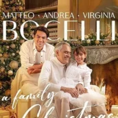 E’ già Natale con il nuovo album di Andrea Bocelli con i figli Matteo e Virginia