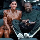 Kanye West mostrava foto porno dell’ex moglie Kim Kardashian
