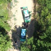 Monte delle Guardie, il drone rileva lavori edili in area protetta: due denunce