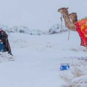 Maltempo, evento rarissimo: la neve cade anche nel deserto del Sahara Maltempo, evento rarissimo: la neve cade anche nel deserto del Sahara