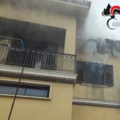 Volturara, abitazione in fiamme: anziana salvata dai Carabinieri