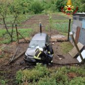 Pratola Serra, sbanda e finisce fuori strada: 61 finisce in ospedale Pratola Serra, sbanda e finisce fuori strada: 61 finisce in ospedale