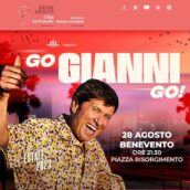 Benevento, Gianni Morandi in Go Gianni Go: biglietti in vendita
