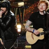 Eminem si esibisce a sorpresa durante il concerto di Ed Sheeran