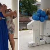 Mamma senza soldi organizza il compleanno della figlia in piazza Mamma senza soldi organizza il compleanno della figlia in piazza