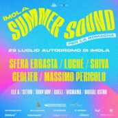 Imola Summer Sound: annunciata la scaletta del concerto per la Romagna