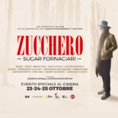 Zucchero “Sugar” Fornaciari: il 23-24-25 ottobre al cinema con il film documentario “Zucchero – Sugar Fornaciari” Zucchero “Sugar” Fornaciari: il 23-24-25 ottobre al cinema con il film documentario “Zucchero – Sugar Fornaciari”