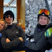 Ultimo e Jacqueline Luna Di Giacomo innamoratissimi sulla neve Ultimo e Jacqueline Luna Di Giacomo innamoratissimi sulla neve
