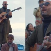 I Negramaro cantano a sorpresa sul lungomare di Sanremo