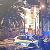 Allarme bomba al Festival di Sanremo, evacuata Villa Nobel Allarme bomba al Festival di Sanremo, evacuata Villa Nobel